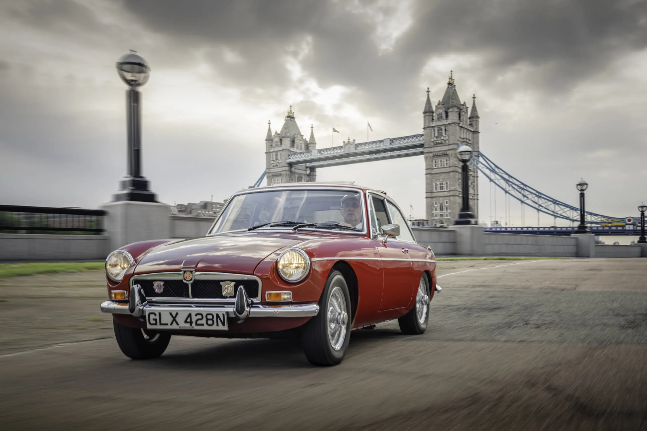 MG classic roadster — a hallmark of MG’s century-old design heritage